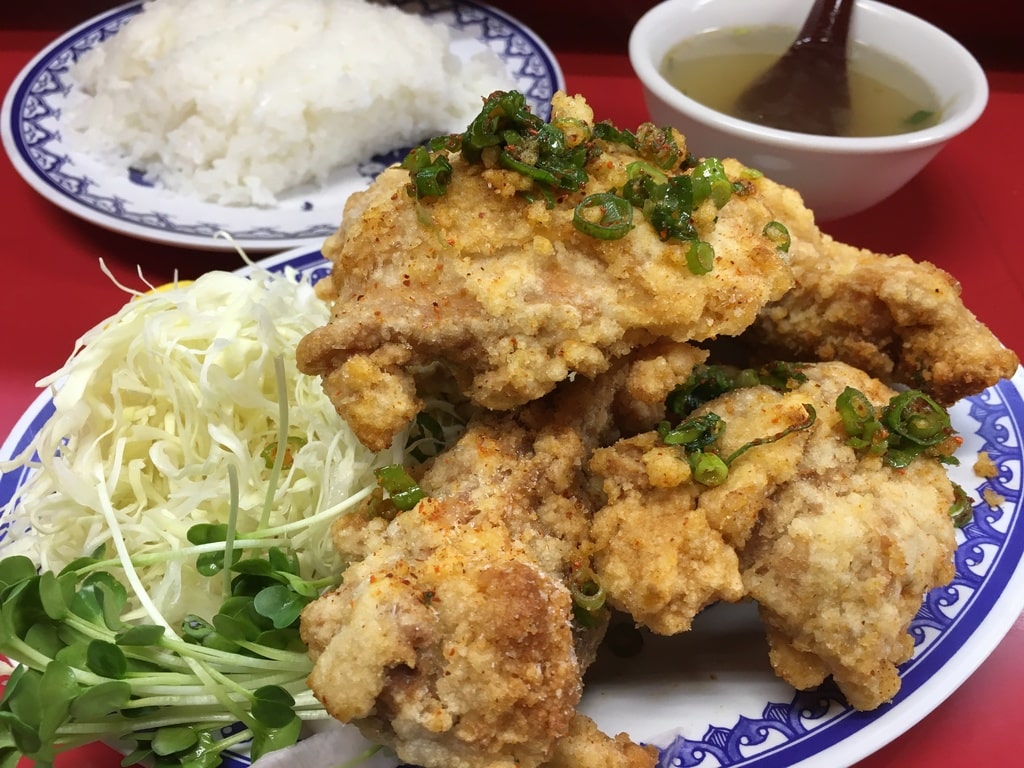 中華料理 若水の鶏の唐揚げ
