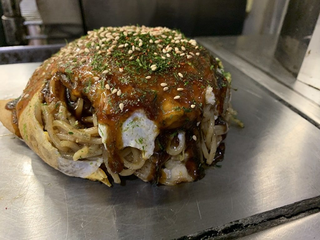 お好み焼きの写真 電光石火 駅前ひろば店｜3Dお好み焼きでミシュラン獲得した広島