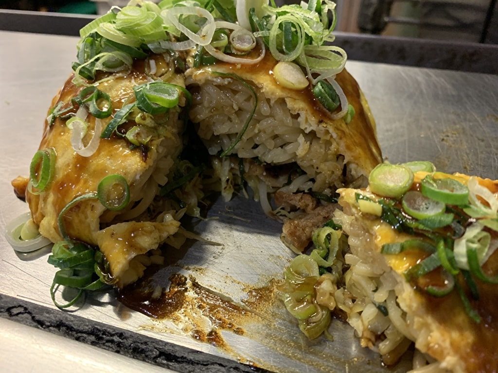 お好み焼きの写真 電光石火 駅前ひろば店｜3Dお好み焼きでミシュラン獲得した広島