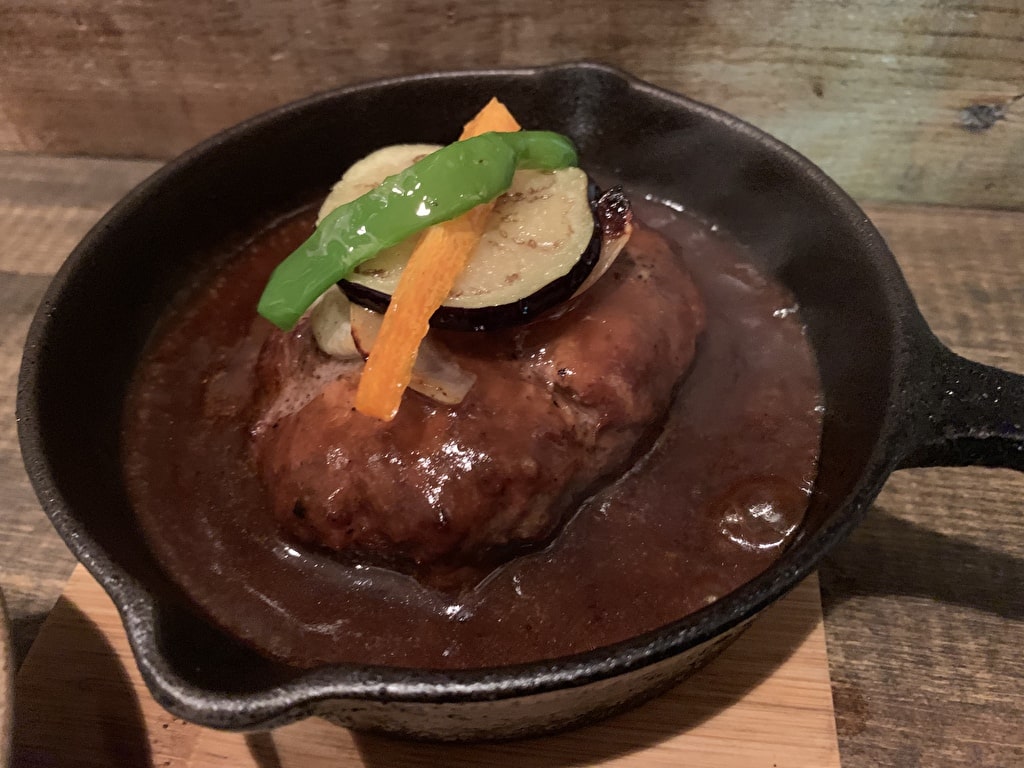 肉洋食オオタケのハンバーグ