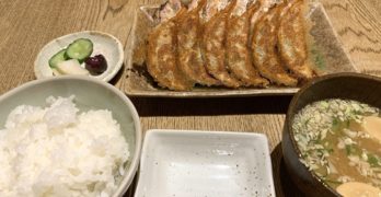 ぎょうざ処亮昌の餃子定食