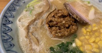 麺屋蕪村の信州味噌ラーメン