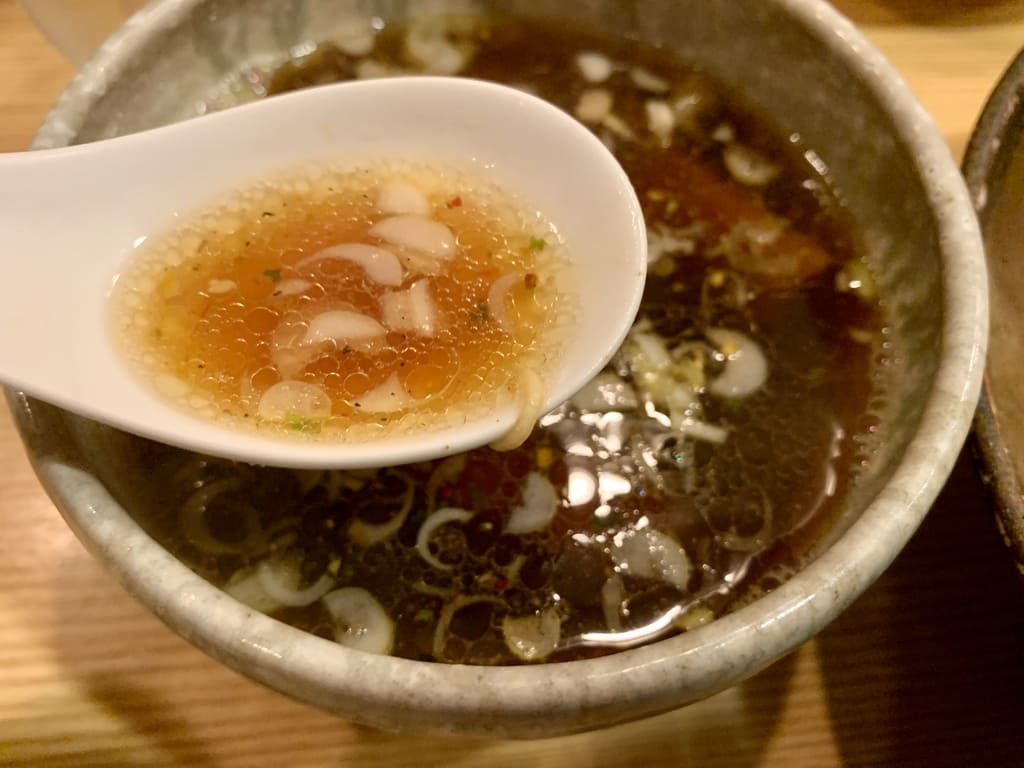 山崎麺二郎のつけめん実食1