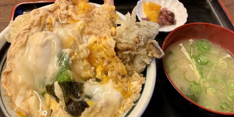 こがらや福島店の天とじ丼