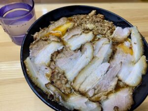 北大塚ラーメンの激辛チャーシュー麺