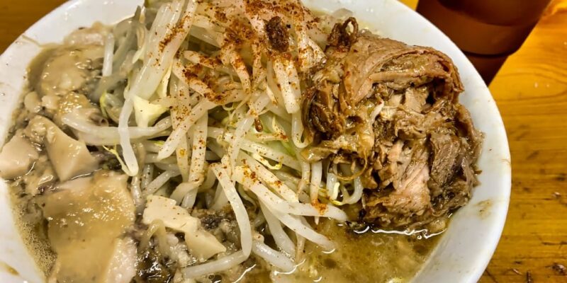 ラーメン池田屋吹田店のラーメン小