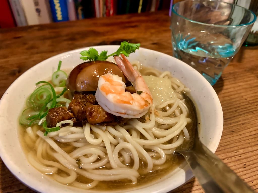 微風台南の台南担仔麺