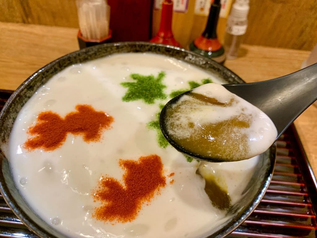 味味香 京都ポルタ店の夏の季節カレーうどんスープ2