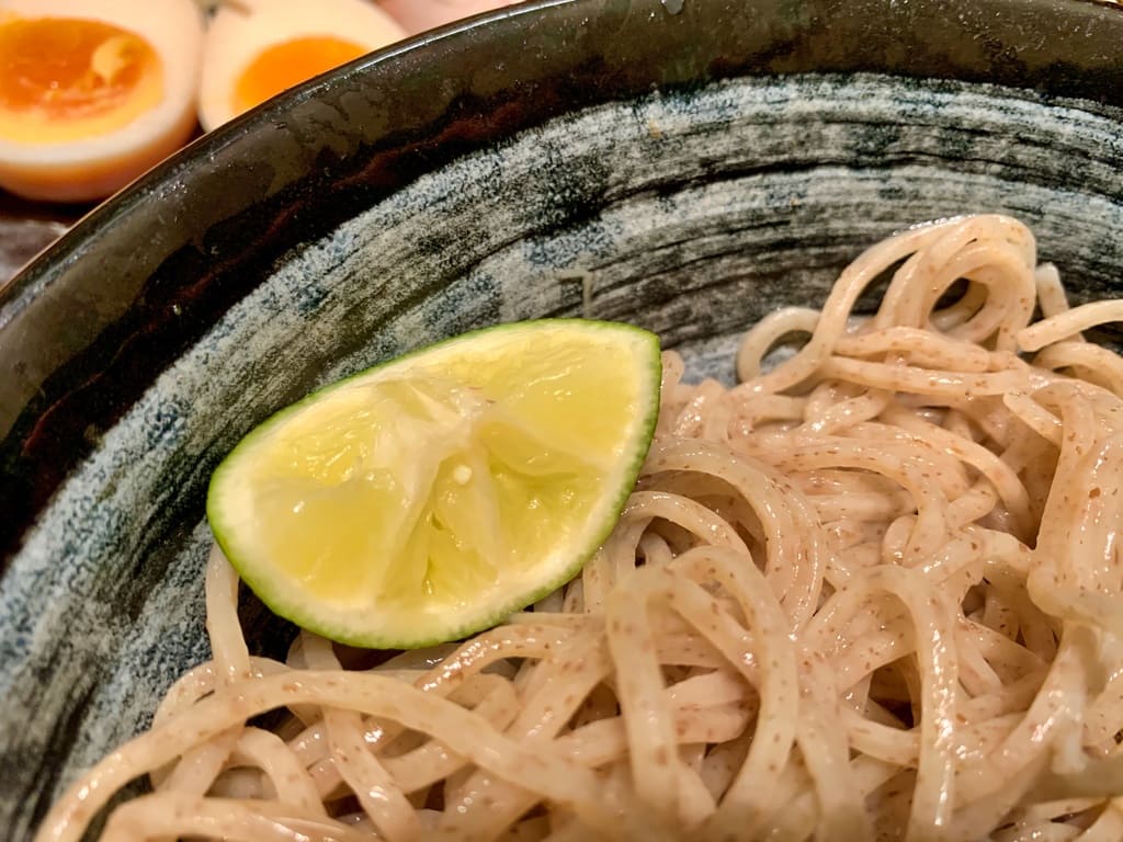 麺匠たか松 京都本店のつけ麺実食3