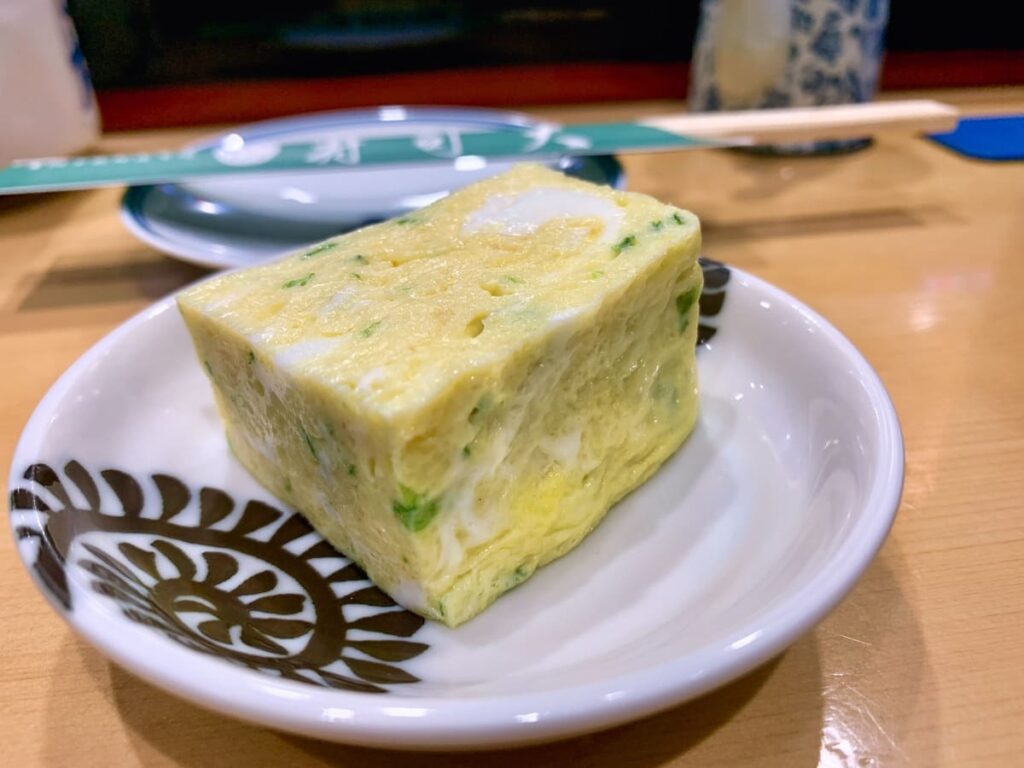 寿司大の卵焼き