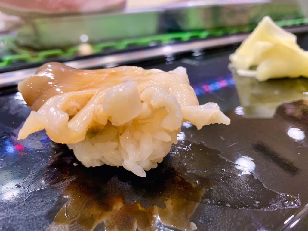 寿司大のホッキ貝