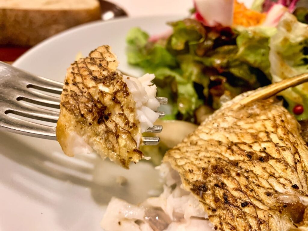 オステリア バスティーユの鯛のポワレ ワンプレートランチ実食