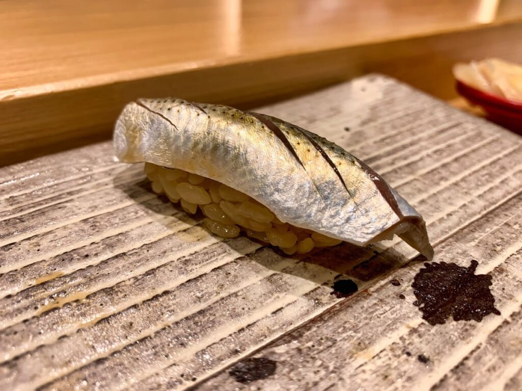寿司割烹魚紋のコハダ