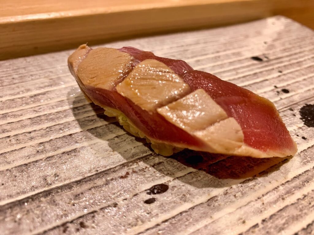 寿司割烹魚紋の本鮪漬け