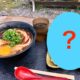かばと製麺所の油うどん天ぷらつき近影2