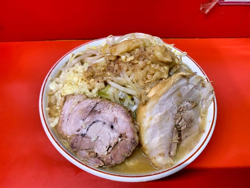 ラーメン二郎 京都店のラーメン(並)1