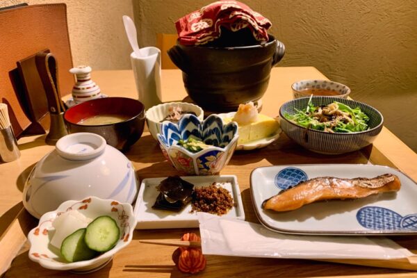 旬菜いまりの京の朝食1