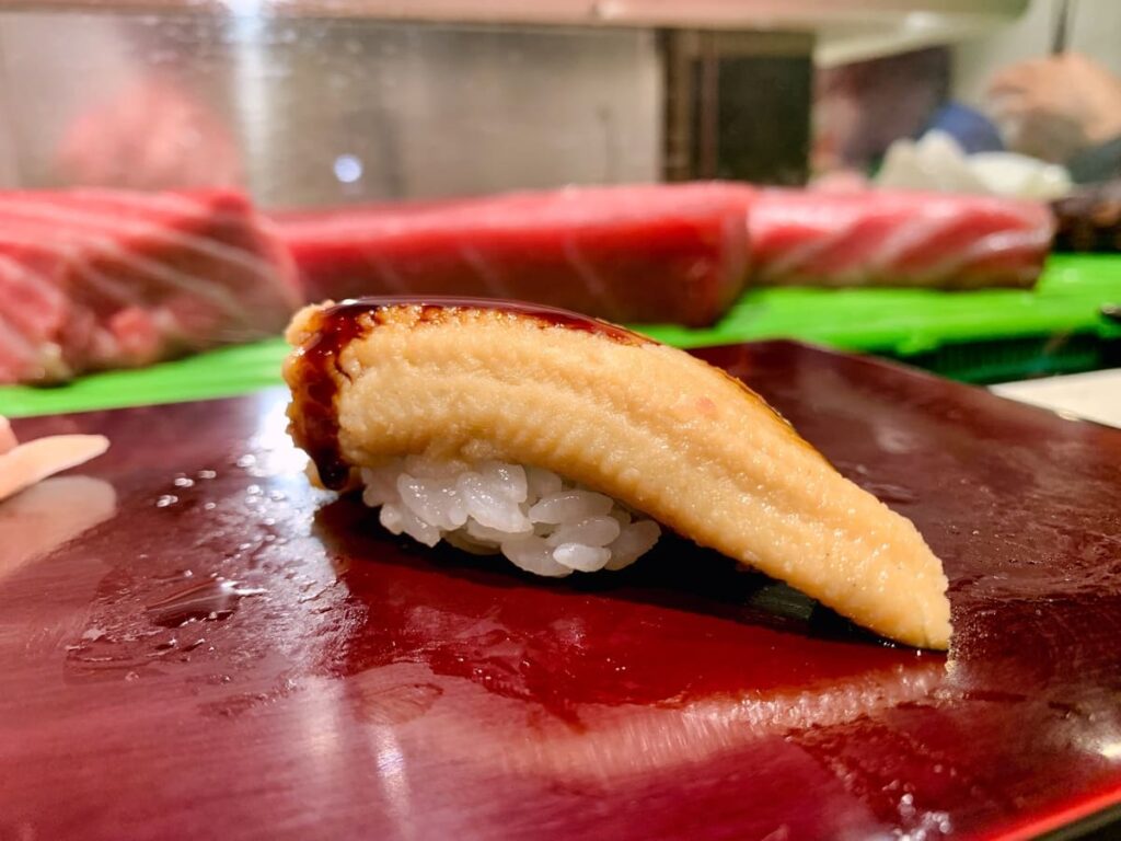 大和寿司の穴子