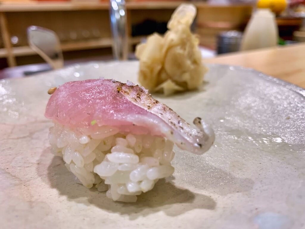 寿司割烹こい勢のノドグロ