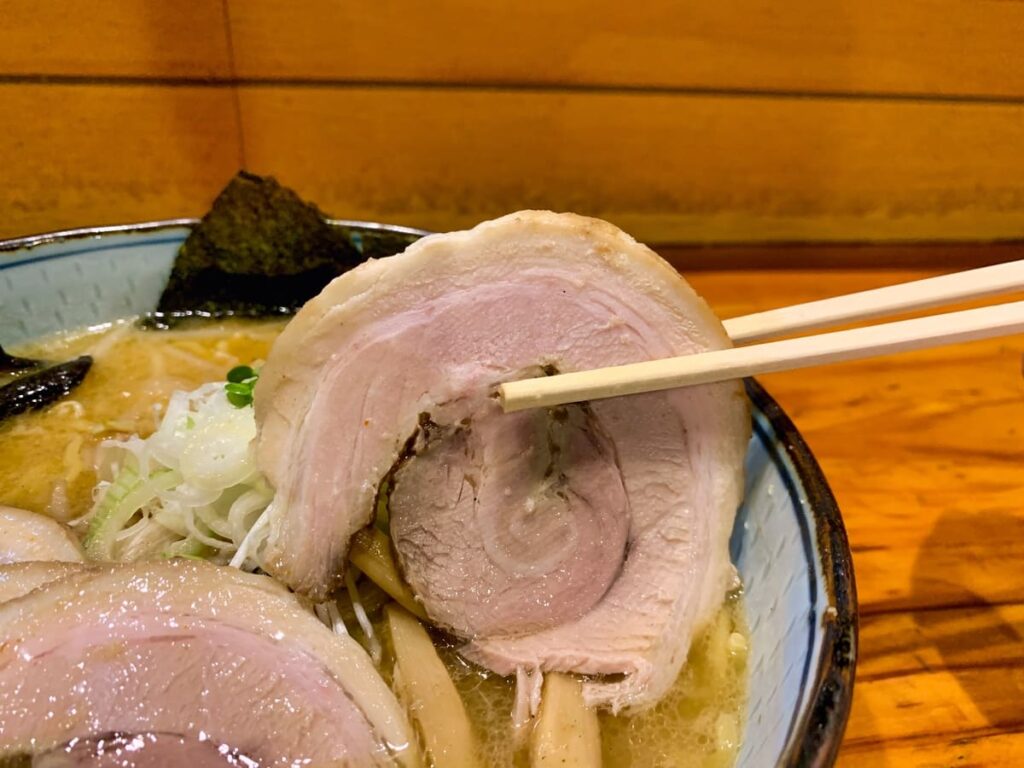麺処 白樺山荘 真駒内本店の味噌チャーシューチャーシュー