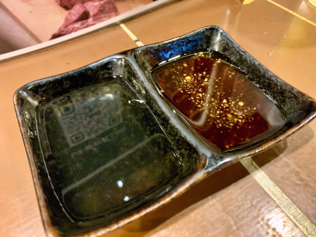 ホルモンしま田 千代田本店の焼き肉のタレ