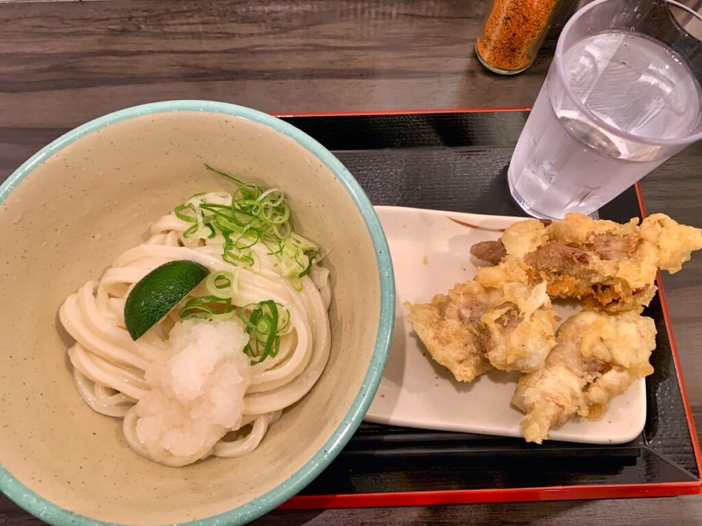 おにやんま 吉祥寺店の冷とり天おろし醤油1