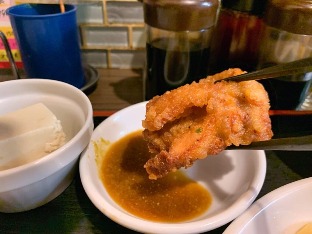 大洋軒の鶏のからあげ実食3