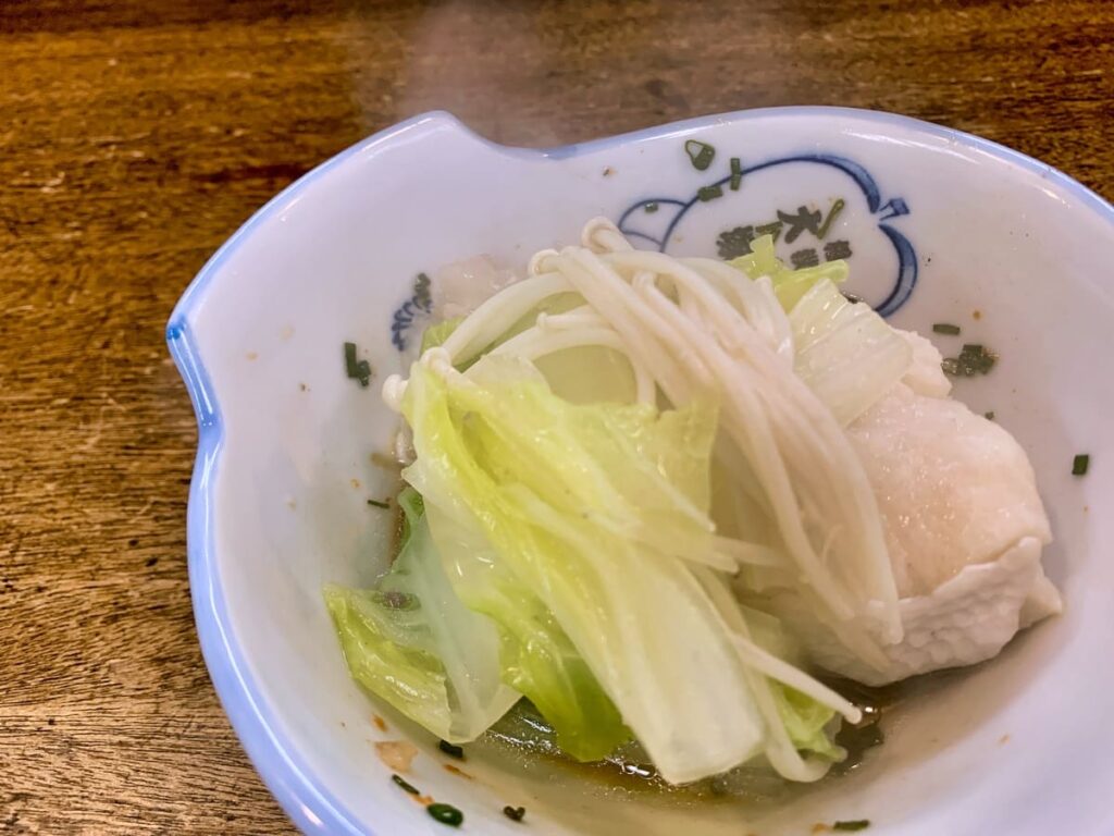 相撲茶屋 大塚のアラ鍋 実食3