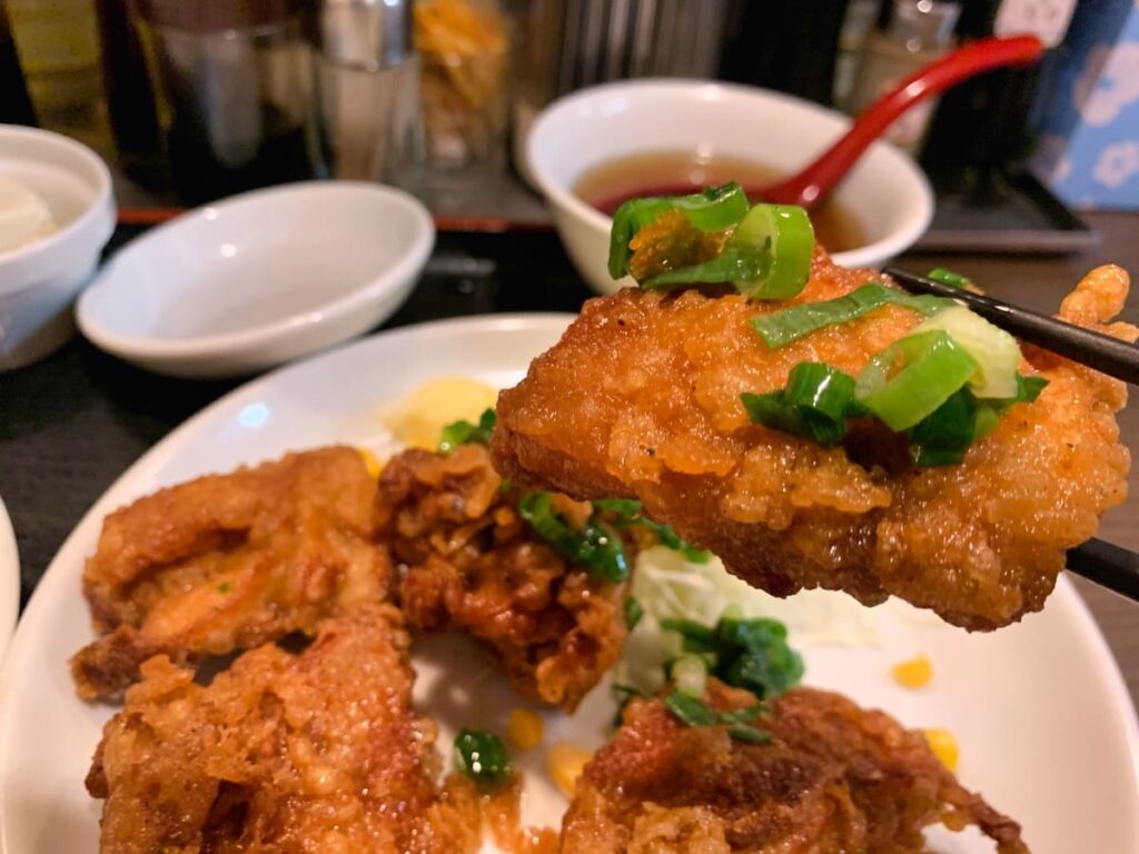 大洋軒の鶏のからあげ実食1