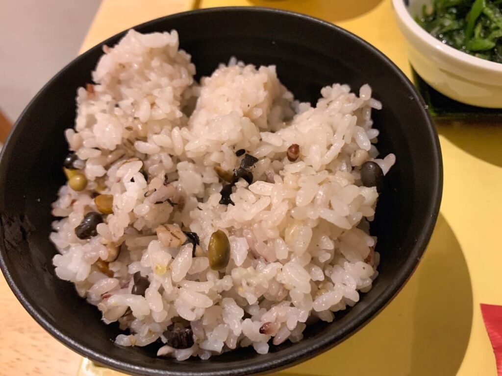 京菜味のむら 烏丸本店の雑穀米