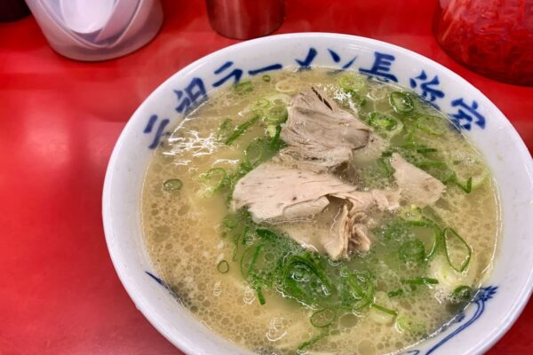 元祖ラーメン長浜家（中洲川端）のラーメン3