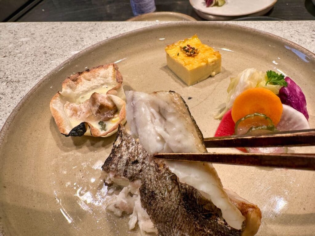 ロリマー京都の一汁三菜実食