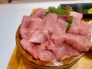 糸島食堂 本店のカマトロ丼 近影2