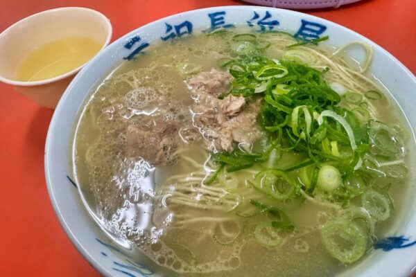 元祖長浜屋のラーメン3