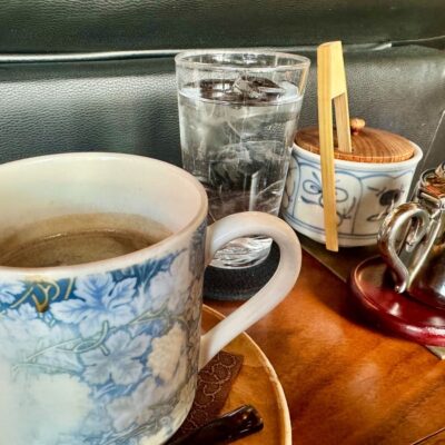 名曲喫茶 柳月堂のホットコーヒー