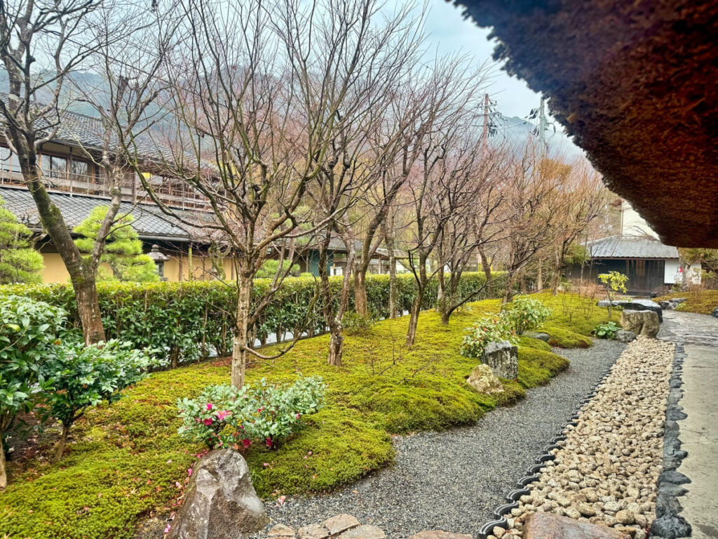 パンとエスプレッソと嵐山庭園 庭