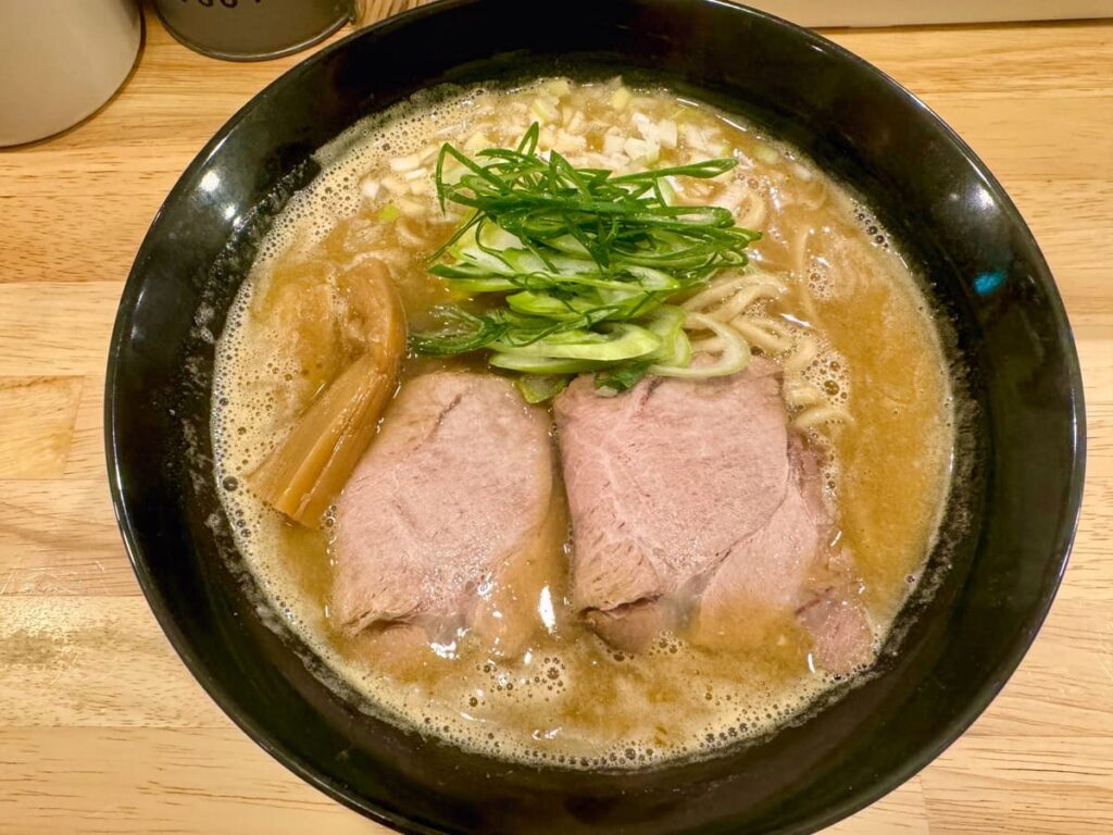 麺屋Kの鶏×魚ラーメン1