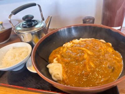 牧のうどん 空港店のカレーうどん2