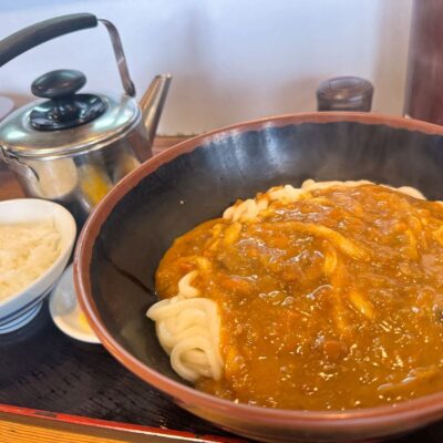 牧のうどん 空港店のカレーうどん2