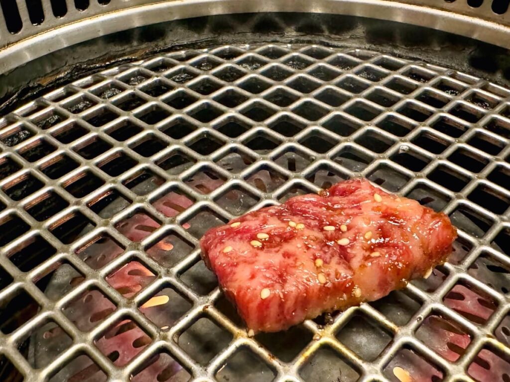 京の焼肉処 弘 千本三条本店のカルビ