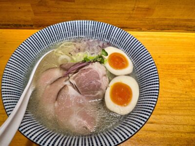 貝だし麺きた田の特製貝だし麺2