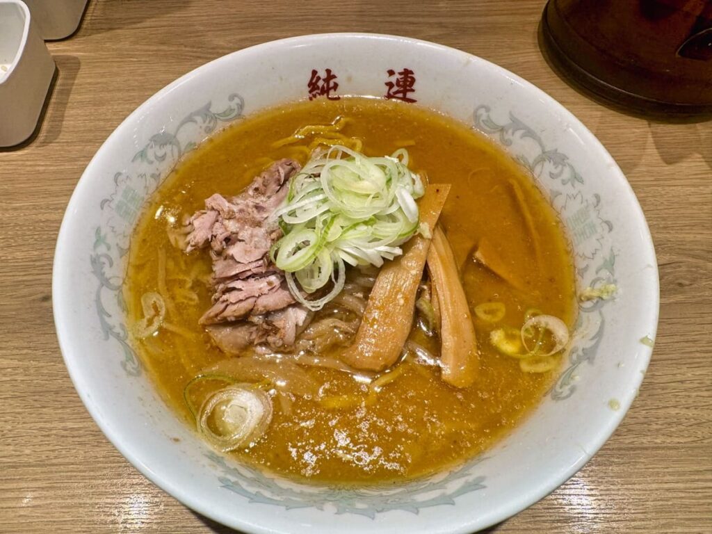 さっぽろ純連 札幌店のみそラーメン1