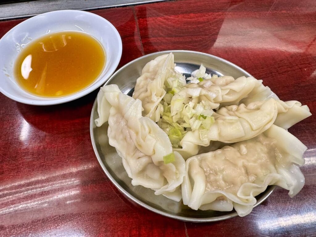 夷川餃子なかじま 団栗店の冷やし餃子