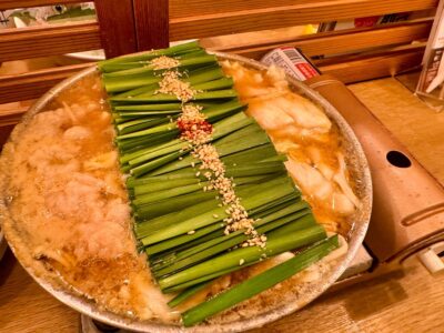 博多もつ鍋前田屋総本店のもつ鍋味噌味2