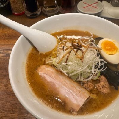 麺屋雪風 すすきの本店の濃厚味噌らーめん3