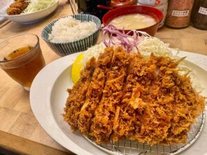 とんかつ檍 蒲田本店の沖縄あぐー豚の極上ロース定食3