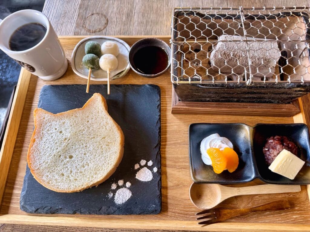 イクスカフェ 京都嵐山本店のeXcafe's Breakfast Combo1