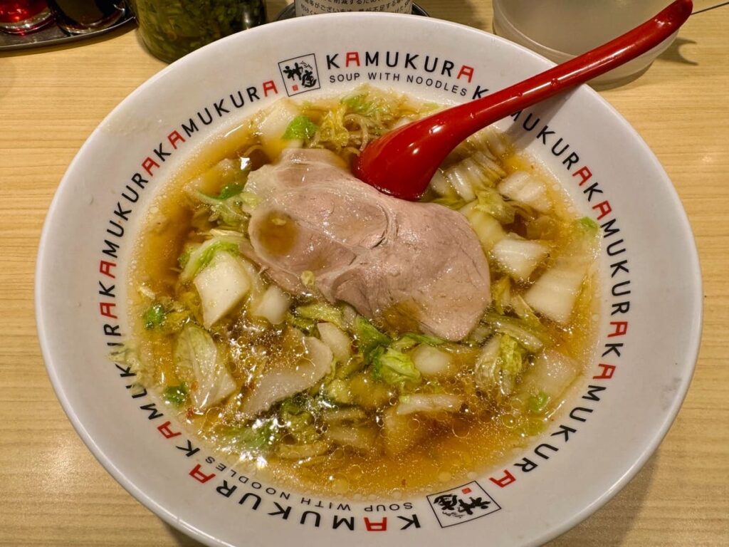 どうとんぼり神座 千日前店のおいしいラーメン1