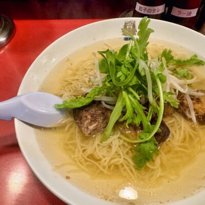 揚子江ラーメン名門の名門特製排骨メン3