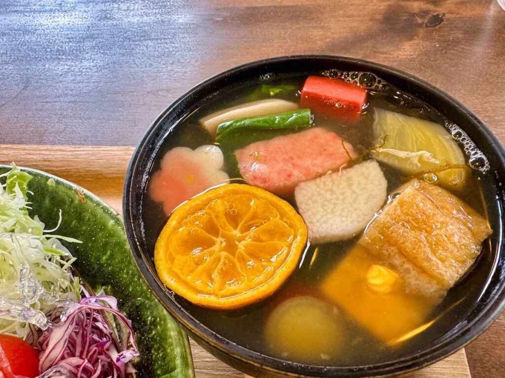 ぽくぽくの塩で食べるサクサクとんかつのセット お吸い物